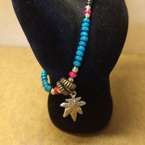 *5/25* Boho Tribal cannabis bracelet/anklet